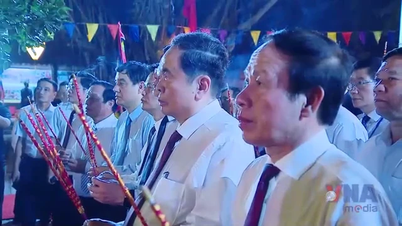 Chủ tịch Quốc hội dự tưởng niệm 725 năm Ngày mất Anh hùng dân tộc Trần Hưng Đạo