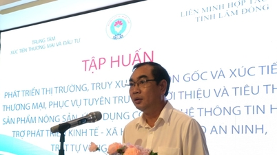 ຝຶກອົບຮົມການພັດທະນາຕະຫຼາດ ແລະ ສົ່ງເສີມການຄ້າໃຫ້ສະຫະກອນ Lam Dong