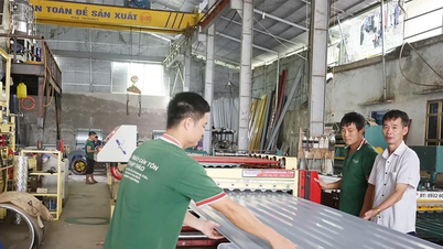 Xưởng cán tôn Thập Thảo - Điển hình tiên tiến phát huy vai trò kinh tế tư nhân
