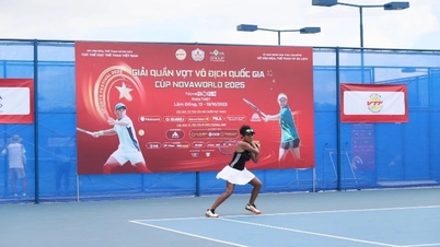 More than 100 players compete at the National Tennis Championship...