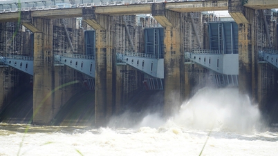 Tri An Hydropower Plant increases flood discharge
