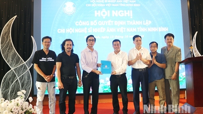 Thành lập Chi hội Nghệ sĩ Nhiếp ảnh Việt Nam tỉnh Ninh Bình