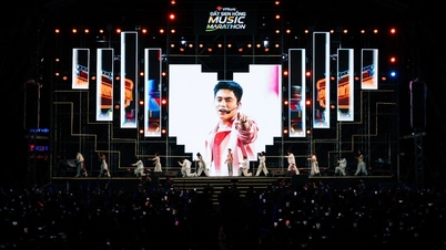 ບັນຍາກາດມ່ວນຊື່ນທີ່ Prime Night - VPBank Dat Sen Hong Music Marathon 2025