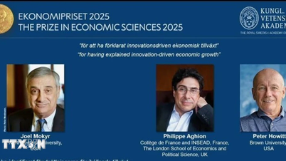 Công bố các nhà khoa học nhận giải Nobel Kinh tế 2025