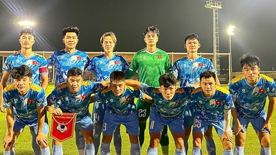 Quoc Viet scored, U23 Vietnam lost narrowly to U23 Qatar
