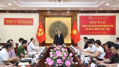 제20차 탄호아성 당대회 기자회견(2025-2030년 임기)
