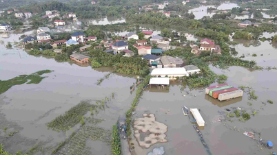 北部では広範囲で雨が降り、一部地域では大雨が降っている