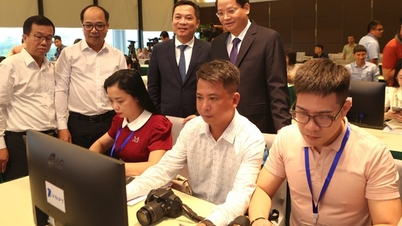 하노이 당대회를 위한 언론센터 개소