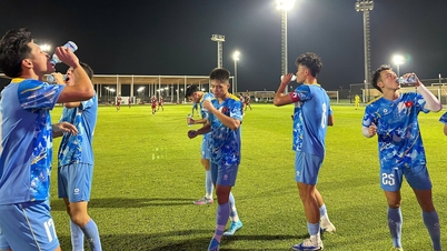 U.23 Vietnam kehrt nach wichtigen Erfolgen aus zwei Spielen gegen Katar nach Hause zurück