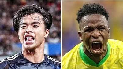 ຖ່າຍທອດສົດບານສົ່ງຍີ່ປຸ່ນ vs ບຣາຊິນ: 'ຊາມູໄຮສີຟ້າ' ແຂ່ງຂັນກັບນັກເຕັ້ນແຊມບາ