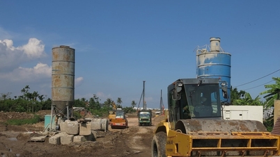 Hai Phong: Se está despejando urgentemente el terreno y acelerando el avance de la carretera vital que conecta DT354 y QL10.