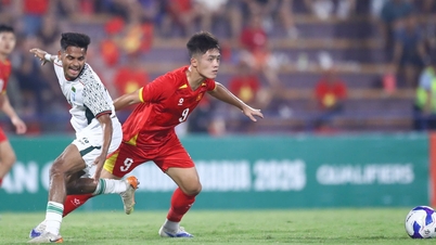 'Raja Muda' Quoc Viet cetak gol, U.23 Vietnam dan Qatar bersaing untuk raih skor dramatis