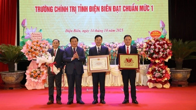 សាលា​នយោបាយ​ខេត្ត Dien Bien ត្រូវ​បាន​គេ​ទទួល​ស្គាល់​ថា​បំពេញ​តាម​ស្តង់ដារ​កម្រិត ១។