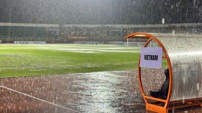 大雨、トンニャットスタジアムの浸水：ベトナムチームへの影響は？
