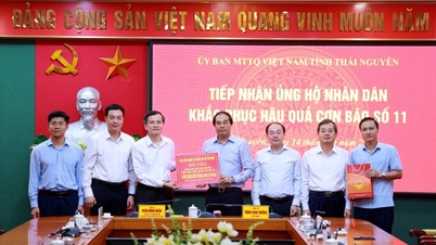 Học viện Chính trị quốc gia Hồ Chí Minh hỗ trợ Thái Nguyên 1 tỷ đồng khắc phục hậu quả thiên tai