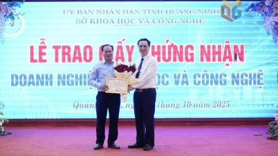 Quang Ninh har to flere vitenskaps- og teknologibedrifter