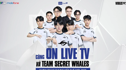 ON Live TV hợp tác chiến lược cùng Team Secret Whales, đại diện Việt Nam chinh phục Worlds 2025
