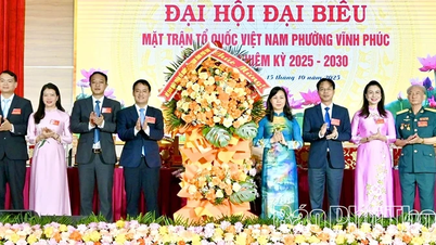 The 1st Congress of the Fatherland Front of Vinh Phuc Ward, term 2025 - 2030