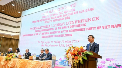 แถลงข่าวนานาชาติประกาศร่างเอกสารเสนอต่อที่ประชุมสมัชชาใหญ่พรรคฯ ครั้งที่ 14