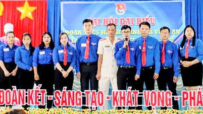 The 1st Congress of Delegates of the Ho Chi Minh Communist Youth Union of Vinh An Commune