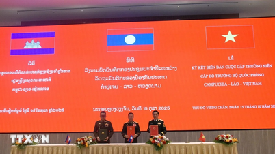 Vietnam-Laos-Kamboçya dayanışmayı ve sağlam savunma iş birliğini güçlendiriyor