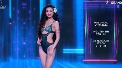 Màn trình diễn áo tắm gợi cảm của Yến Nhi tại Hoa hậu Hòa bình Quốc tế