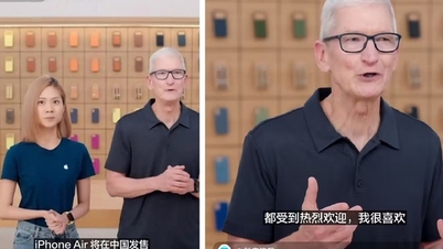 CEO Tim Cook nimmt unerwartet am Livestream teil, um das iPhone Air in China zu verkaufen