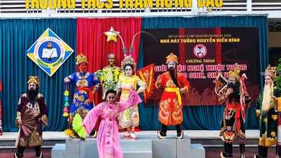 ສິລະປິນ Gen Z ເລົ່າເລື່ອງ: ການນຳ Tuong ໄປຮອດຖະໜົນຫົນທາງ ແລະ ໂຮງຮຽນ