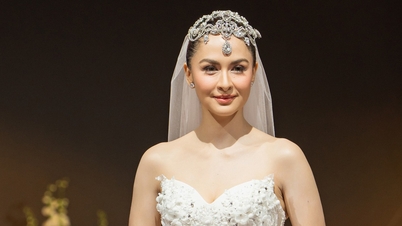 „Die schönste Frau der Philippinen“ Marian Rivera verwandelt sich in eine vietnamesische Braut