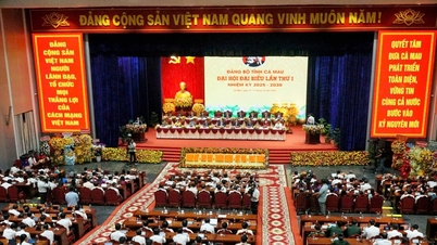 The 1st Congress of the Ca Mau Provincial Party Committee, term 2025 - 2030, held a preparatory session.