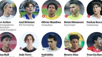 Young player Tran Gia Bao is in the Top 60 most promising young talents in the world.