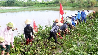 Nghệ An: Sôi nổi ra quân làm thủy lợi, chỉnh trang ruộng đồng