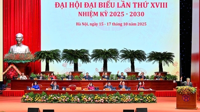 Pembukaan Kongres ke-18 Komite Partai Hanoi, periode 2025-2030