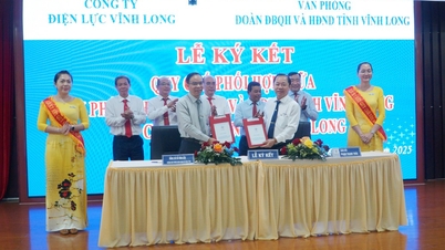 Văn phòng Đoàn ĐBQH- HĐND tỉnh và Công ty Điện lực Vĩnh Long: Hội nghị sơ kết và ký kết Quy chế phối hợp