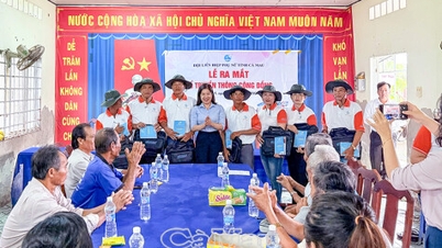 Launching 2 Community Media Teams in U Minh Commune