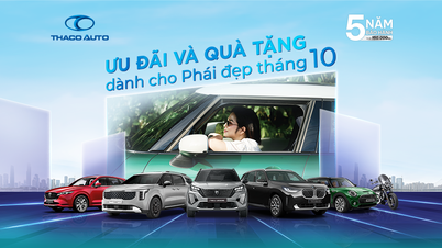اکتوبر 2025 میں THACO AUTO کی طرف سے خواتین کے لیے پروموشنز اور تحائف