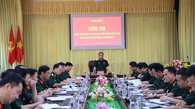 Daerah Militer 2 melakukan inspeksi menyeluruh terhadap pekerjaan militer dan pertahanan pada tahun 2025