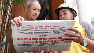 Nesten 110 000 eksemplarer av tillegget til den 14. kongressen ble levert over hele landet av Vietnam Post.