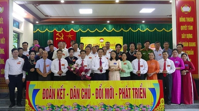 Kongres ke-1 Komite Front Tanah Air Vietnam Komune Xuan Giang, periode 2025-2030