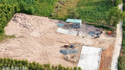 In der Gemeinde Suoi Trai sind zahlreiche Wiegestationen für den Einkauf landwirtschaftlicher Produkte spontan entstanden.