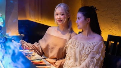 Japanisches Restaurant in Hanoi hat einen Geheimeingang, Kunden quetschen sich durch einen schmalen Pfad