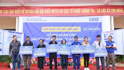 Plan International Việt Nam hỗ trợ khẩn cấp tại Tuyên Quang