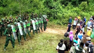 Quang Tri și Xa Van Na Khet desfășoară exerciții comune pentru a preveni migrația ilegală peste graniță