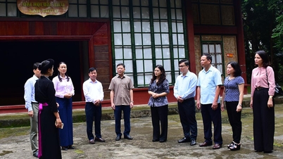O vice-presidente do Comitê Popular Provincial, Vuong Ngoc Ha, trabalhou na comuna de Kim Binh
