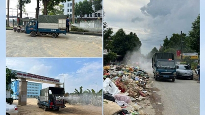 Lao Cai helseavdeling fullførte støtten til Thai Nguyen-provinsen for å rydde opp i miljøet etter flommen.