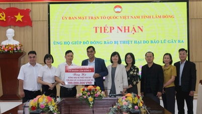 Agribank Lâm Đồng ủng hộ 200 triệu đồng giúp đồng bào bị thiệt hại do bão lũ