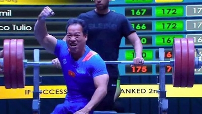 Lê Văn Công xếp hạng 4 tại giải Vô địch cử tạ người khuyết tật thế giới 2025