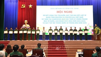 Tây Ninh: Quy tập 490 hài cốt liệt sĩ hy sinh tại Campuchia trong mùa khô 2024 - 2025