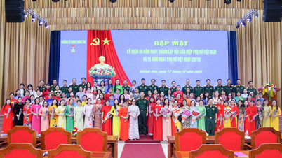 Trường Sĩ quan Thông tin gặp mặt kỷ niệm 95 năm Ngày thành lập Hội Liên hiệp Phụ nữ Việt Nam