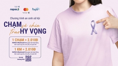 Napas, Mastercard và Payoo trao tặng gói tầm soát ung thư và xét nghiệm HPV cho phụ nữ yếu thế